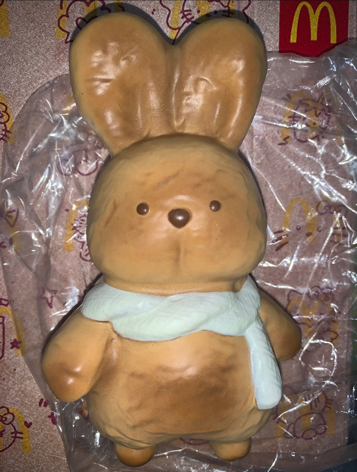 Huge bunny w lil cutie